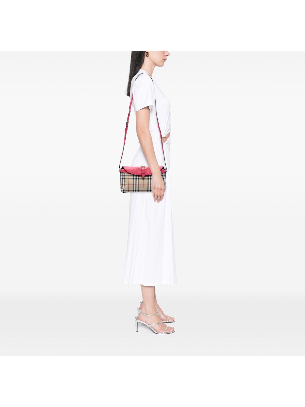 Burberry Leah Clutch Bag Horseferry #274843B47B - Picture 6 of 6